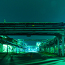 川崎工場夜景路地