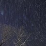 －12℃の凍える夜空