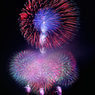 雨の中のクリスマスイヴの花火⑤