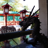 手水舎_龍_放生寺