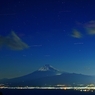 月夜の晩に・・・富士を望む