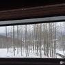 窓から見える風景　かなやま湖