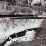 水上諏訪峡の雪景色②