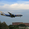 「良い空～」 Air Bridge Cargo 747-4 Landing