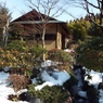 残雪の日本庭園3