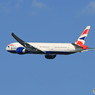 「はれー」 BRITISH 777-336 G-STBL 出発です 