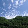 男鹿の山と空