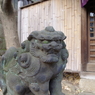 狛犬_諏方神社