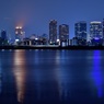 淀川から見た梅田の夜景④