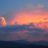 真っ赤っかな夕焼け