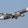 「青色」FINNAIR 「マリメッコ・ウニッコ」A340-313 Takeoff