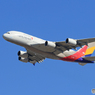 「青が大好き」 Asiana A380-841 HL7626 Takeoff