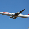 「そらー」 SWISS＋ A340-313＋ HB-JMC Takeoff
