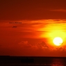 那覇の夕日