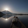 湖面のダイヤ