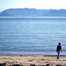 海と奥さん