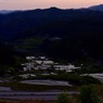 棚田の夕焼け