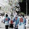 益子の祭り（銀残し風）