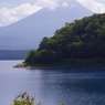 本栖湖の富士山
