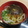 大分空港名物「椎茸うどん」