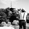 カメラマンの背中