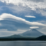 荒天前に現れる雲