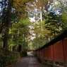 行者堂への道