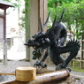 手水舎_龍_亀戸香取神社