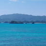 紺碧の海　古宇利島