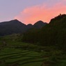 四谷の夕焼け