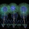 長岡花火⑤～緑一色