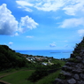 勝連城跡からの風景