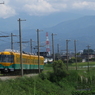 ガッタンゴットン～♪　かぼちゃ電車君