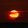 恋の浦の夕焼け