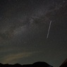 天の川と宇宙ステーション