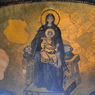 Ayasofya 09 塗りこめられた聖母子