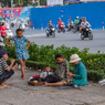 路上人間模様
