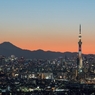 「富士山と東京スカイツリーと東京タワー」-3