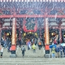 ［１０９］「雪の日の浅草寺」