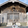 神社でニャ～