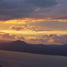 函館山の夕焼け日没前