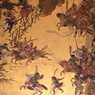 平家物語 一の谷・屋島合戦屏風(複製)の一部
