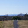 稲荷山古墳から見た富士山