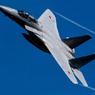F-15 旋回中