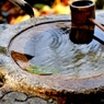 つくばいと水琴窟