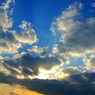 ダイナミックな雲
