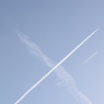 遙か上空の交差点