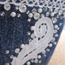 hand made レース＆パール・ビーズ刺繍