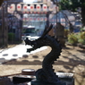 手水舎_龍_新井天神北野神社
