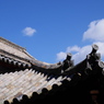 太山寺〜本堂の屋根